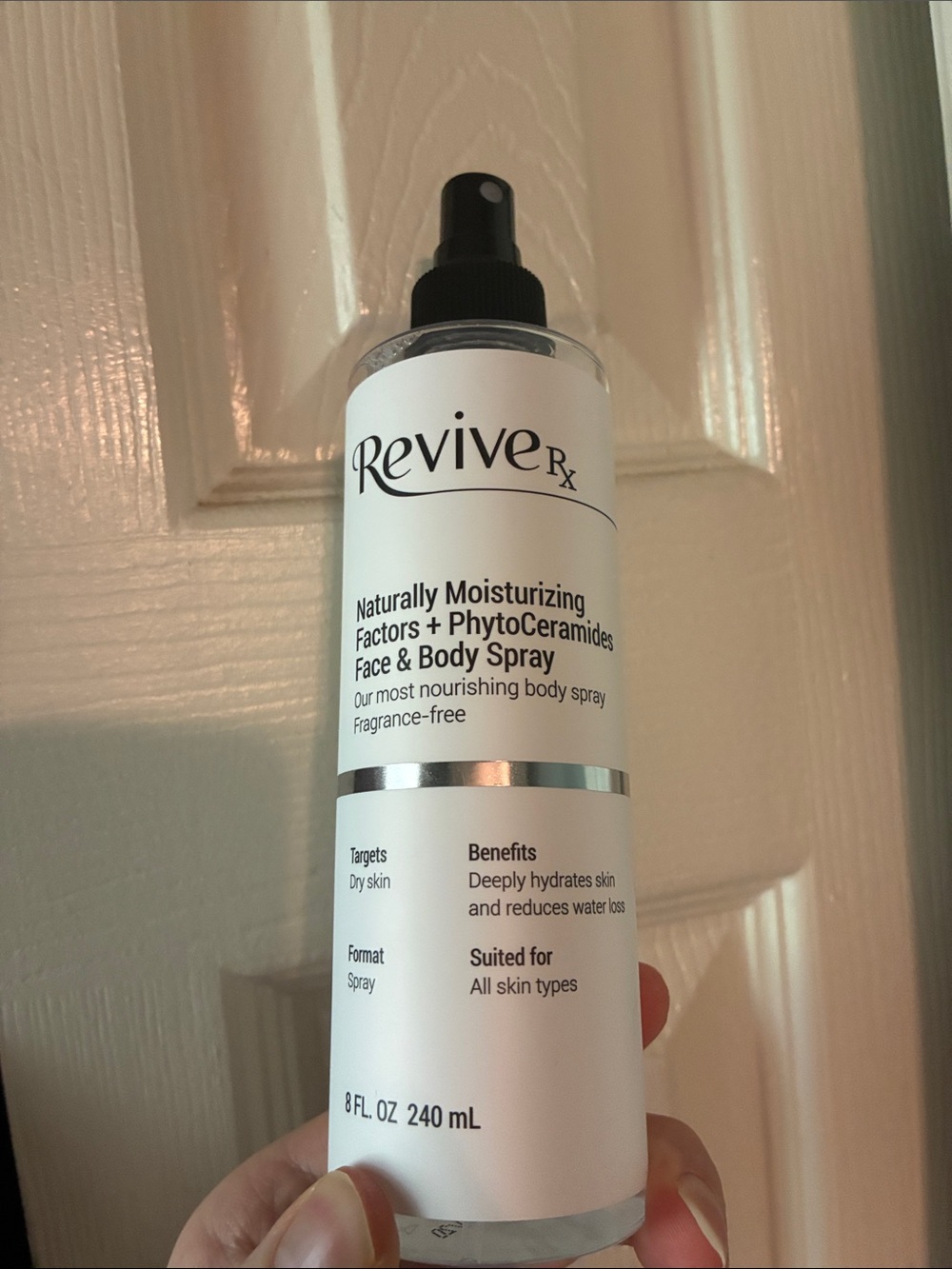 ReviveRx Face & Body Spray - White Bottle